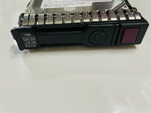 HPE 1.8TB 872481-B21 872738-001 SAS 10K 12Gb/s 2.5" SC ENT 512E DS FIRMWARE HDD - Bild 5 von 5