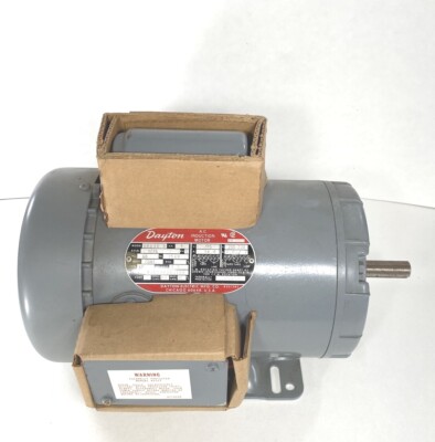 NEW Dayton 6K640-D Capacitor AC Induction Motor 1 HP 1725 115 208-230V 60Hz