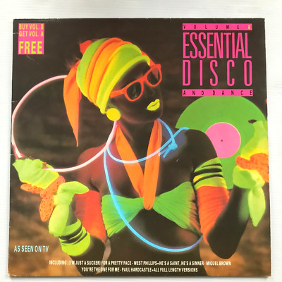 Essential Disco And Dance Volume B Vinyl Compilation 1984 Paul Hardcastle