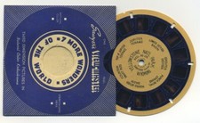 Yellowstone National Park Wyoming 1939 Blue Ring Circle View-Master Reel 128