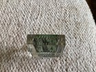 Lucite Paperweight Desk Shrinking Dollar Bill — photo 2