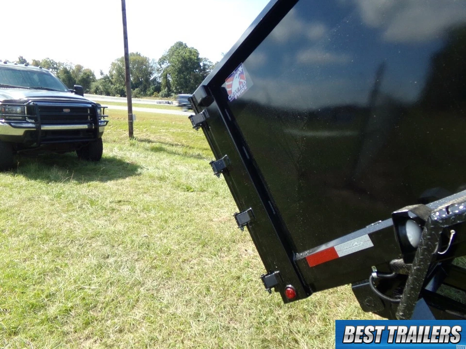 Remolque de volteo 2024 7X14 15000 PBV equipo de volteo 4 ft de alto nuevo 7 x 14 Foto 4 de 4