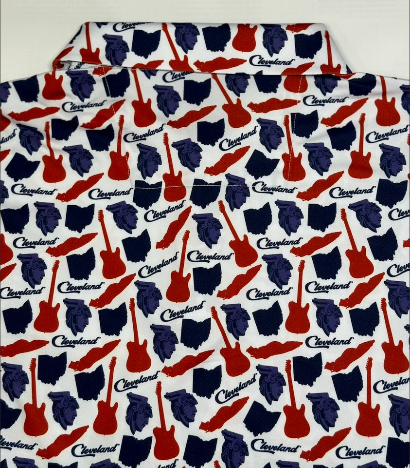 Cleveland Themed Golf Polo - Neww - Image 2 of 4