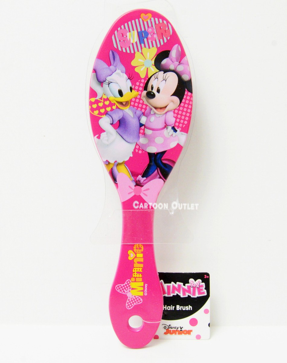 Minnie Mouse Haarbürste Aus Holz – PVC-frei, Ideal Zum Entwirren, Spanisches Design