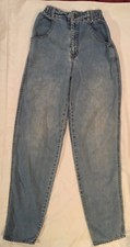 VTG Calvin Klein Sport Jeans Women’s 6 Blue USA Made Faded Straight Leg