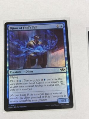 Djinn of Fool's Fall Outlaws of Thunder Junction Foil #43