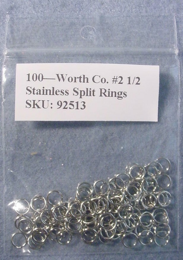 Anelli Spaccati Acciaio Inox Resistenti Alla Corrosione Per Pesca - Foto 12