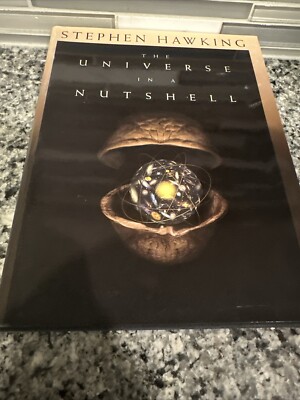 The Universe in a Nutshell HCDJ Stephen Hawking Hardcover Book SCI-FI