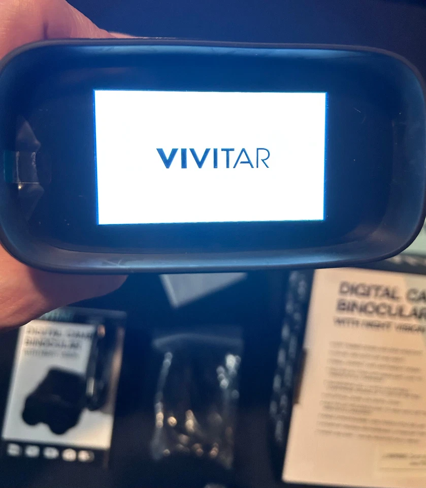 Vivitar VIVCVIR12 Digital Camera Binocular 10x Zoom w/Night Vision Black +32GB - Image 2 of 4