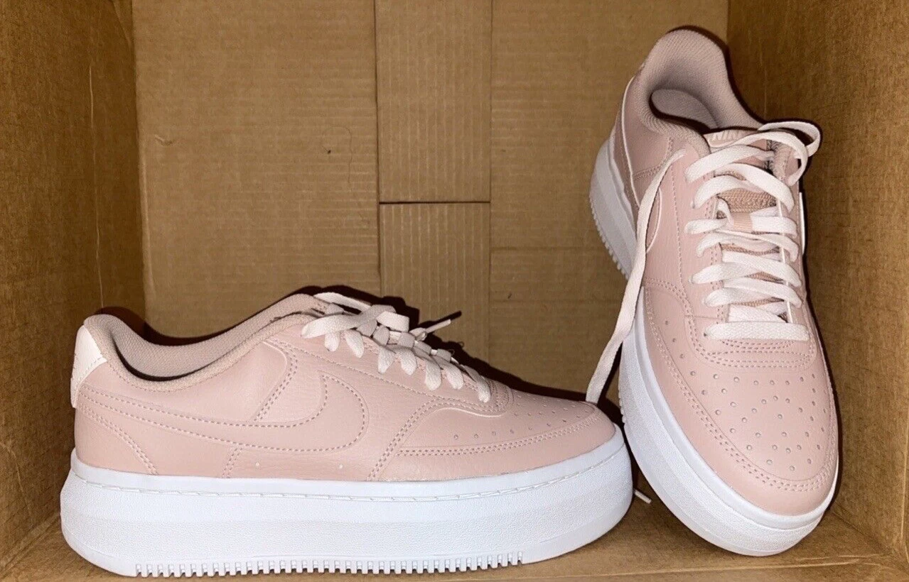 Nike Court Vision rosa alta Oxford DM0113 600 taglia 10 nuovissime