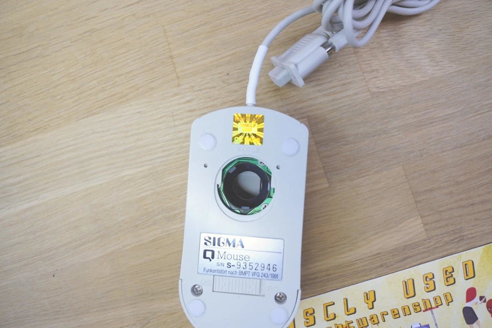 SIGMA QMouse 3-Button Retro Mouse - Mode Switch - SERIAL | REFURBISHED | G+ - Bild 4 von 4