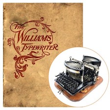 Repro Williams No.2 & No.3 Typewriter Trade Catalog Antique Schreibmaschine Vtg thumbnail