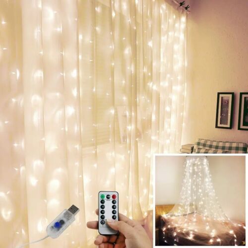Christmas LED Lights Garland  3 * 3 M - Picture 1 of 4