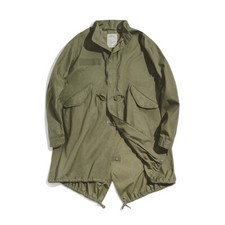 Giacca a vento Maden WW2 US Army M65 Field Jacket uomo tela oversize retrò parka-