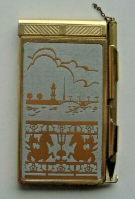 Soviet Vintage Souvenir Notebook pencil Leningrad Peterburg Strelka