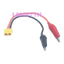 XT60 XT-60 female to Alligator Clip Adapter Cable charger lipo Pb NiCd NiMh