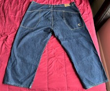Men's 48x34- Vintage Y2K Kani Wide Leg Deep Pocket Jnco 11” Wide Leg Jeans