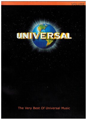 THE VERY BEST OF UNIVERSAL MUSIC VOLUME 2 MUSIC BOOK PIANO/VOCAL SONGBOOK NEW