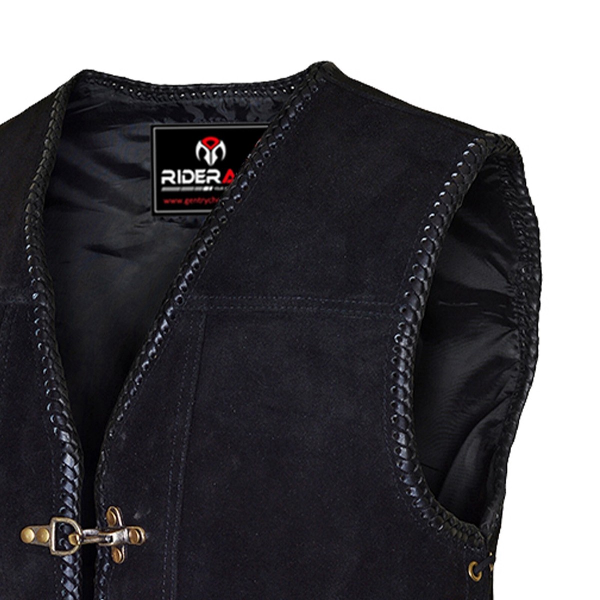 ジャケット・アウター RIDERS SYNTHETIC LEATHER VEST JACKET Ameri（アメリ）の「RIDERS SYNTHETIC LEATHER VEST JACKET