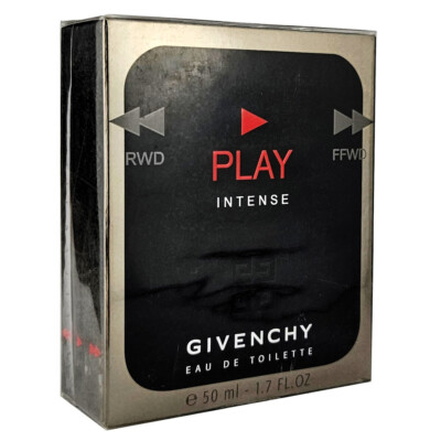 GIVENCHY Play Intense Pour Homme Eau de Toilette- Vintage