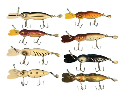 趣味 HEDDON PLASTICS COLLECTIBLES Heddon Plastics Collectibles Book Old Plastic Lures Fair Condition