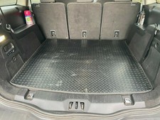Ford Galaxy 2017 Onwards Tailored Black Rubber Car Boot Mat (When use 5-Seats )