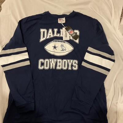 NFL OVO DRAKE Long Sleeve T-shirt XL UK