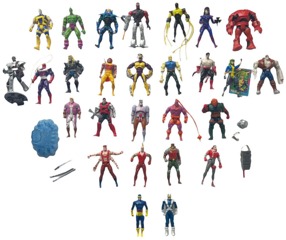 90s Action Figures Toy Biz Marvel X Men DC Comics Superman 1991-96