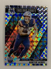 2025 Panini Mosaic #262 - England Games - Silver Prizm - Hunter Henry