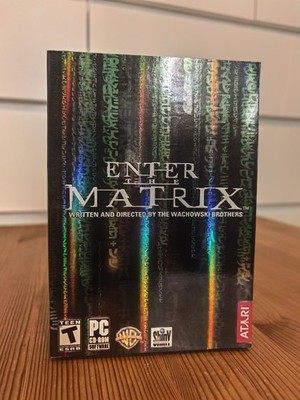Enter the Matrix PC Small Box (no Big Box) Neu OVP sealed Originalverpackt HOLO