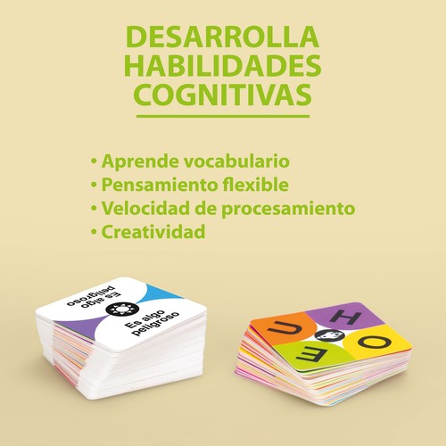 Ludilo Eszi - Gioco Di Carte Veloce Per Bambini E Adulti, 2-8 Giocatori, 8+ Anni, Per Allenare Vocabolario E Creatività