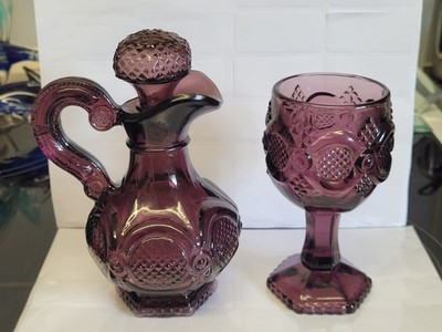 Vintage Avon Cape Cod Cruet Dekanter und Kelch