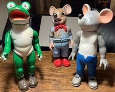 3 sehr schöne Werbefiguren Salamander in TOP Zustand