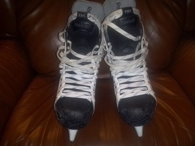 Reebok 11 K Pump Skates Pro NHL Game Used Matt Duchene Custom Made