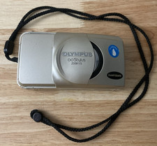 Olympus Stylus Zoom 115 35mm Point  Shoot Camera with Battery Tested  Read 