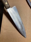 3-LARGE -vintage CHICAGO CUTLERY Chef & Butchers Knives- very good — photo 4