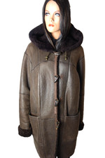 Lammfell Ledermantel Nakd CHRIST Jacken, Mäntel Westen In Größe 44