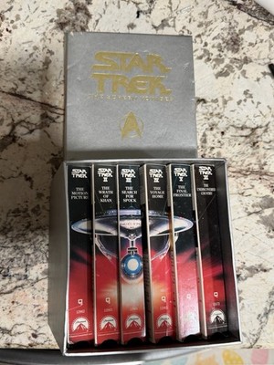Star Trek Screen Voyages Box Set 6 VHS Tapes Paramount 1991