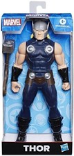 Thor Action Figure Marvel Personaggio Giocattolo 24 cm con Martello Hasbro