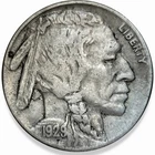 1929-P Buffalo Nickel 5c Fine F+ * Original Surfaces * 1929P