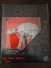Star wars the black series titanium series by hasbro AT-AT 2015. New In Box.