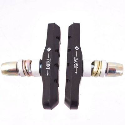 BMX MTB Bremsschuhe U-Bremse V-Bremse Einstellbar KHE ACME mit Gewinde schwarz