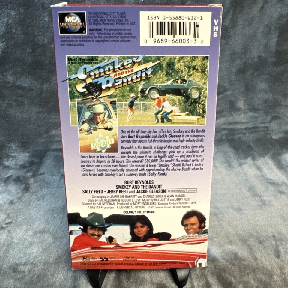Smokey and the Bandit (VHS, 1996) - Image 2 of 4