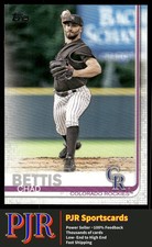 Chad Bettis 2019 Topps #74 Colorado Rockies
