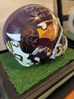 John Randle Minnesota Vikings Autographed Helmet JSA Inscribed HOF 2010 & stats