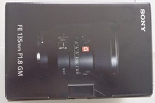 Sony FE 135mm f/1.8 GM Lens, Empty Replacement Box Only