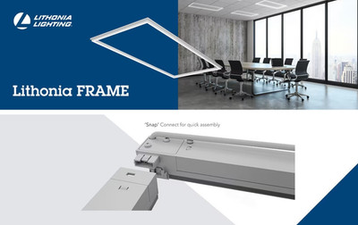 FRAME LED Lay In Ceiling Light Adjustable Color Temp and Lumen 2x4 Modern Design