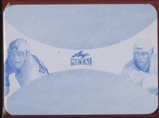2024 Vincent Damphousse/Eric Desjardins Leaf Metal Cyan Printing Plate 1/1