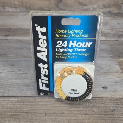 First Alert 24 Hour Lighting Timer Model LS220 Home Security Prevention