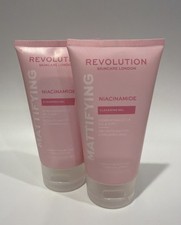 Lot Of 2 Revolution Skincare London Niacinamide Cleansing Gel / Primer Drops